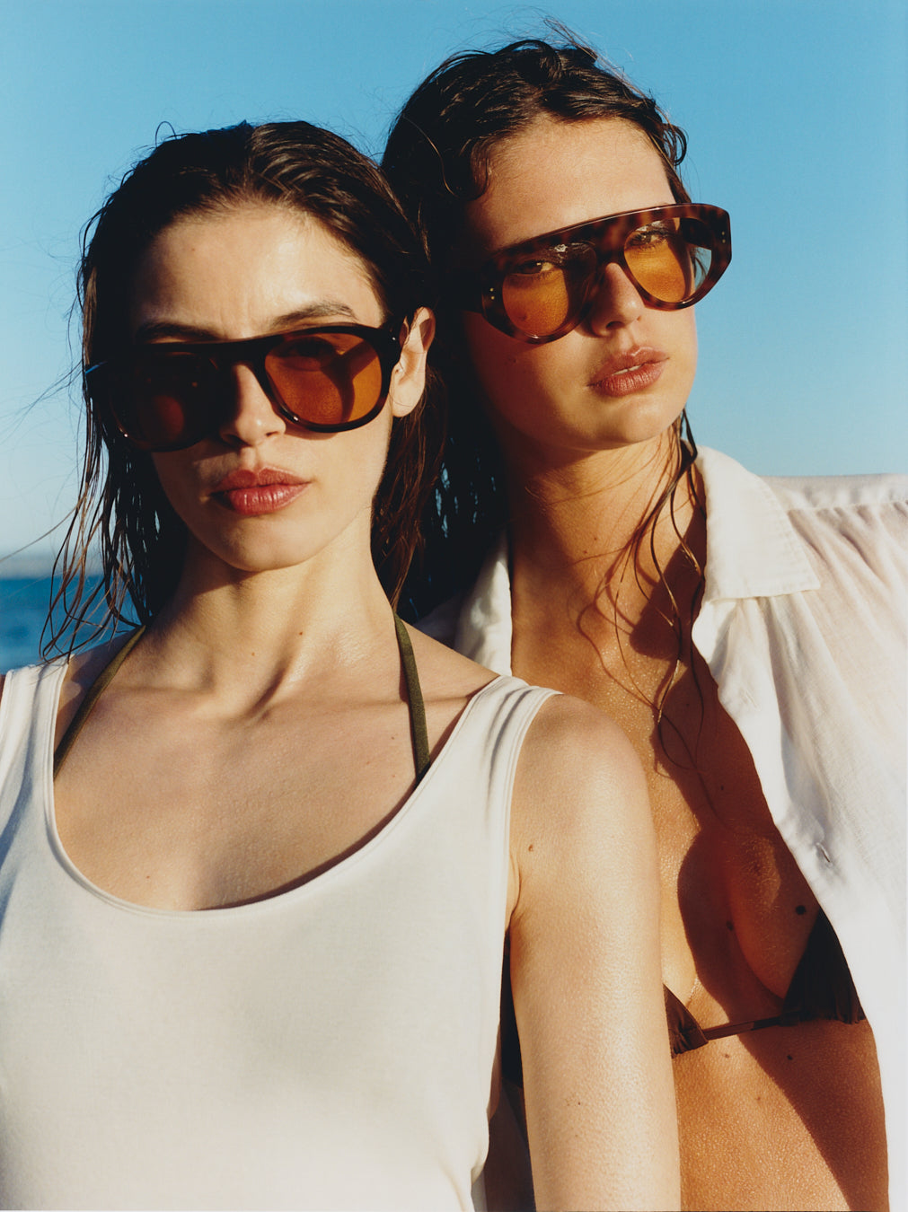 The Halo Aviator Women's Sunglasses in Dark Tortoise