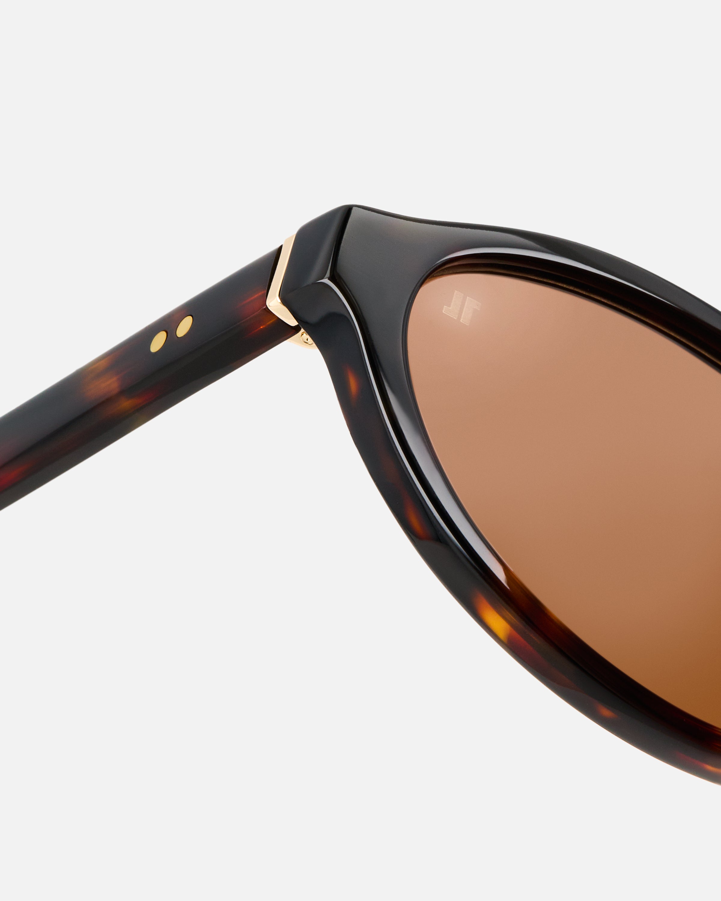The Meg Oval Women's Sunglasses in Dark Tortoise