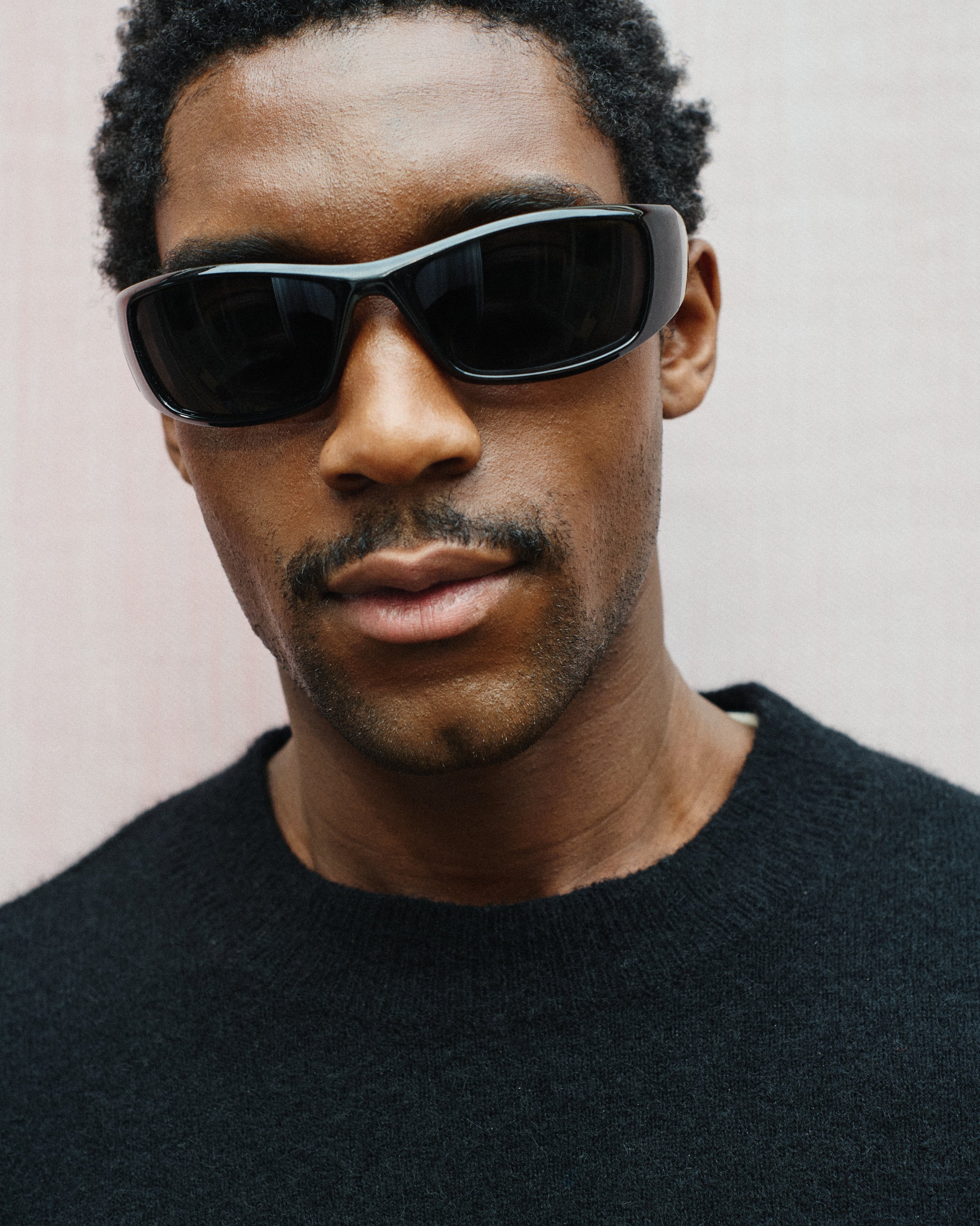 La Aero Aviateur Lunettes de Soleil pour homme in Noir