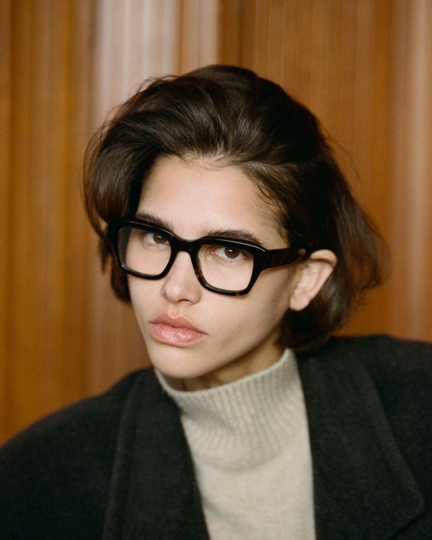 The Celi Square Women's Eyeglasses in Dark Tortoise