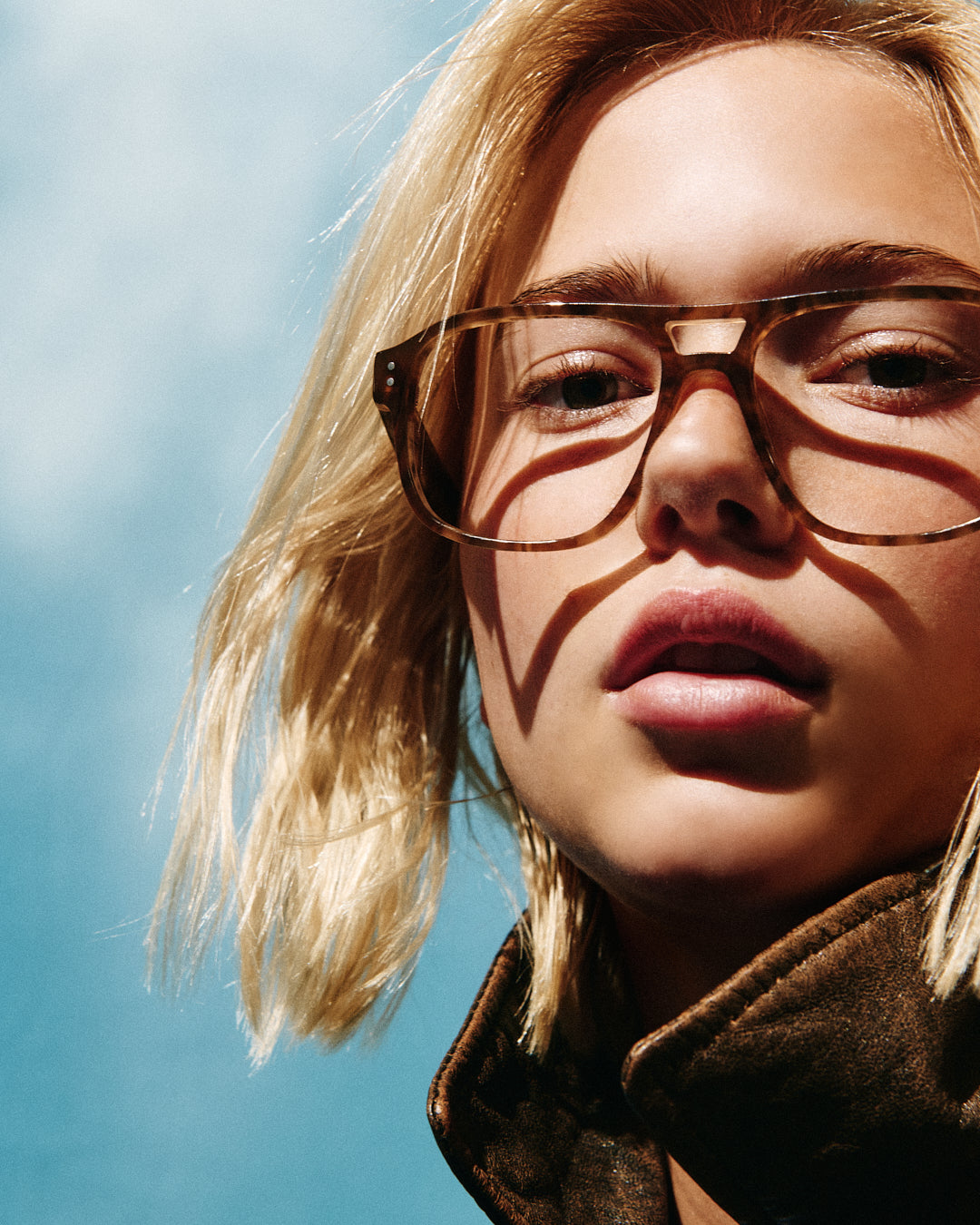 The Madison Aviator Women's Eyeglasses in Dark Tortoise