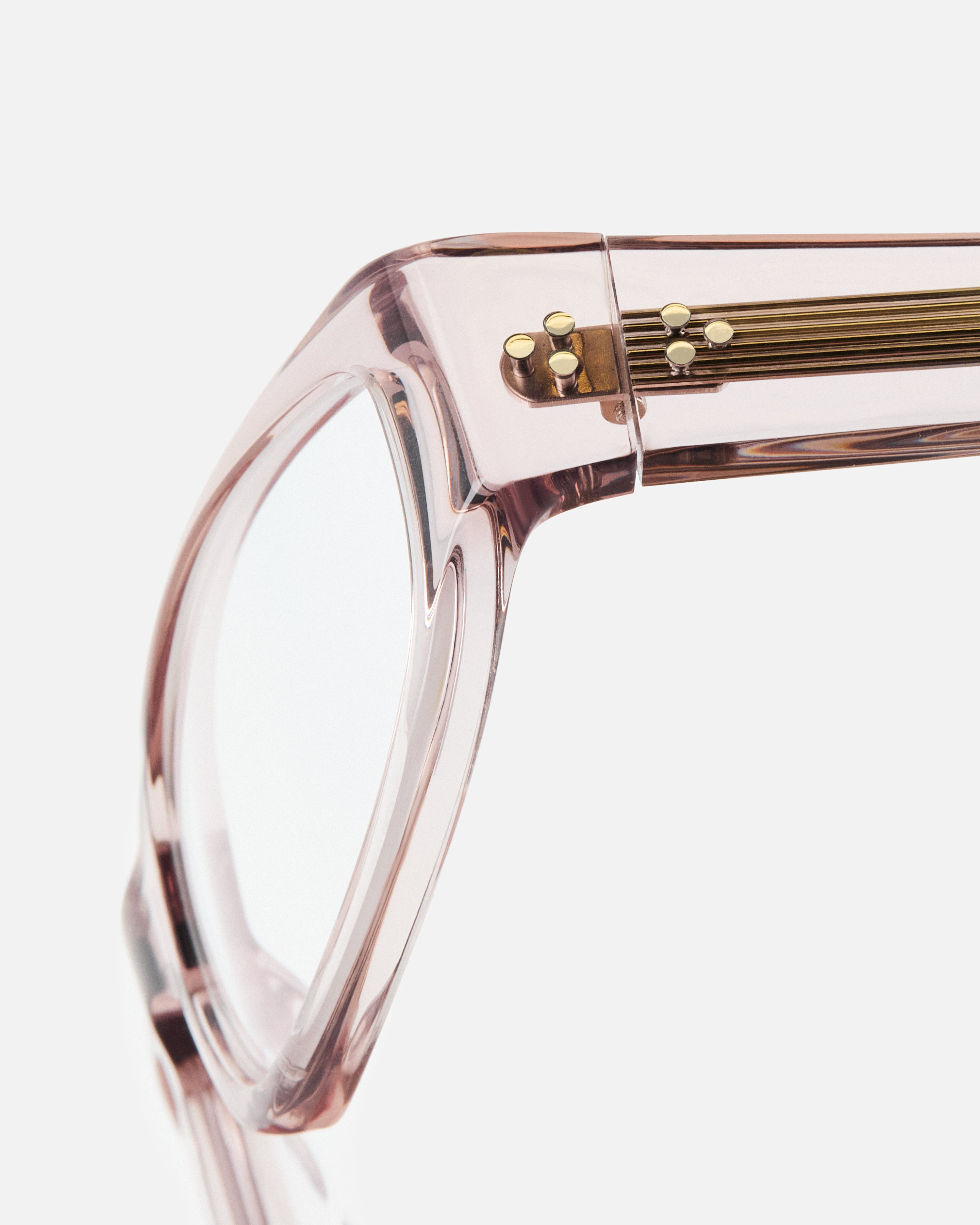 La Chester Rectangular Gafas para Hombre in Crema