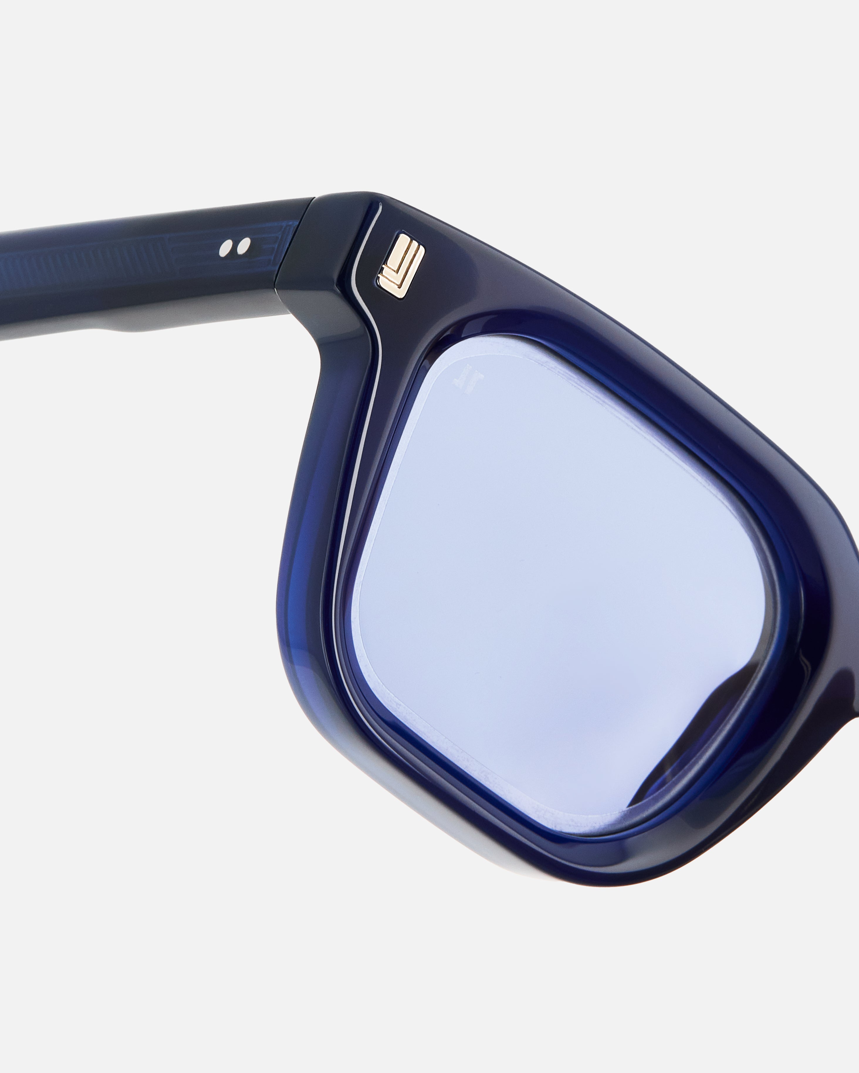 La Bushwick Rectangular Gafas de Sol para Hombre in Azul