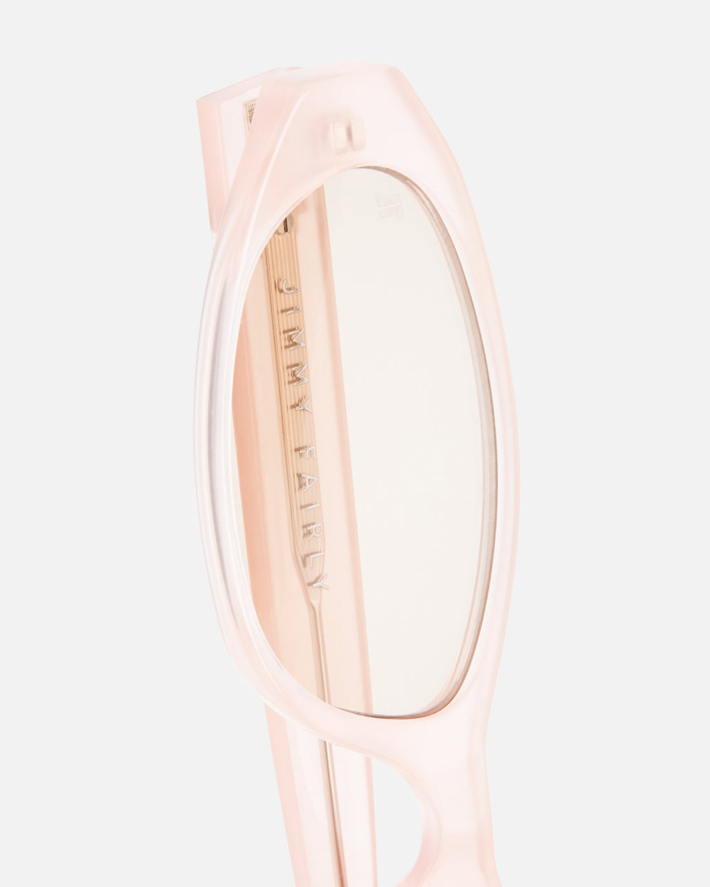 La Cassi Ovale Lunettes de Soleil pour femme in Rose