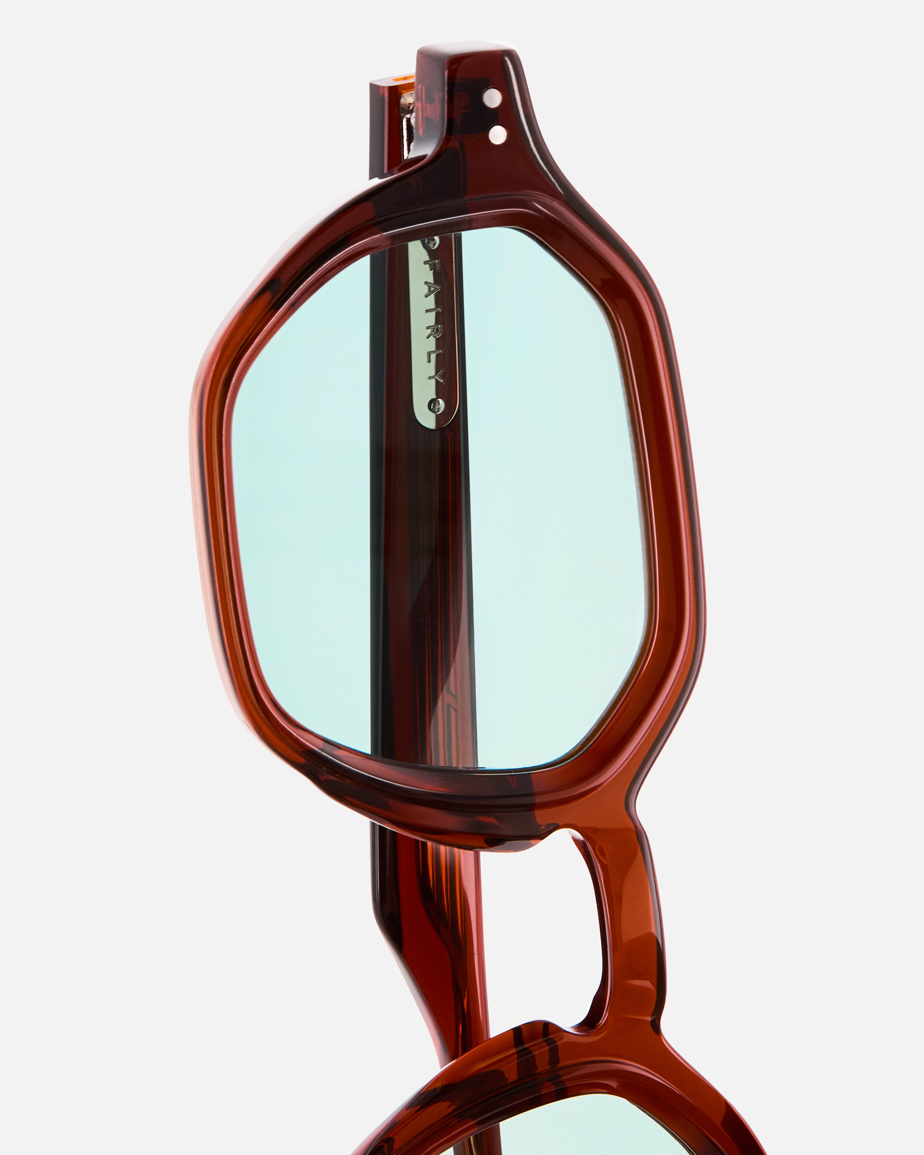 The Pepper Medium Men's Sunglasses in Brown | Jimmy Fairly UK
