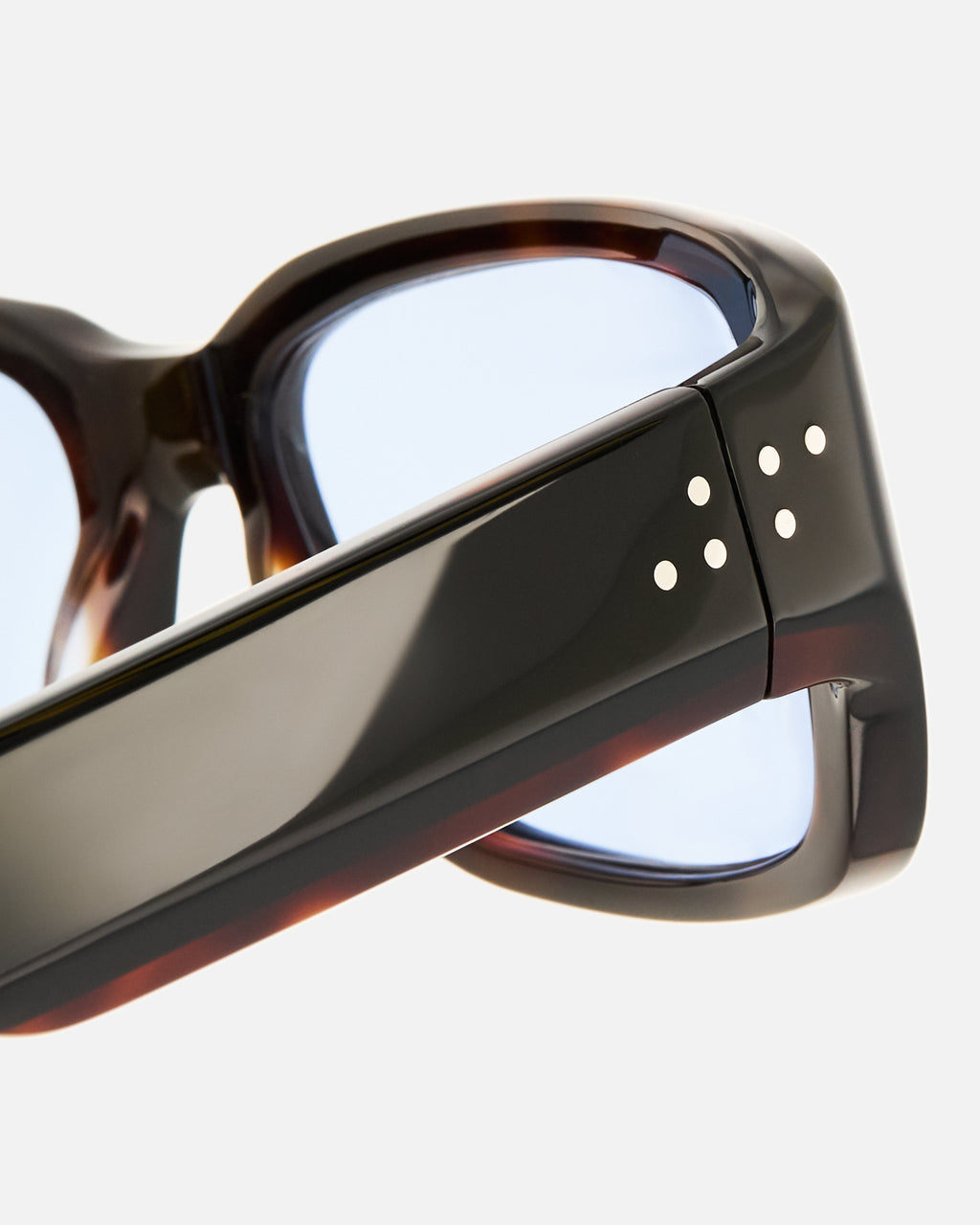 La Chili Rectangulaire Lunettes de Soleil pour homme in Noir