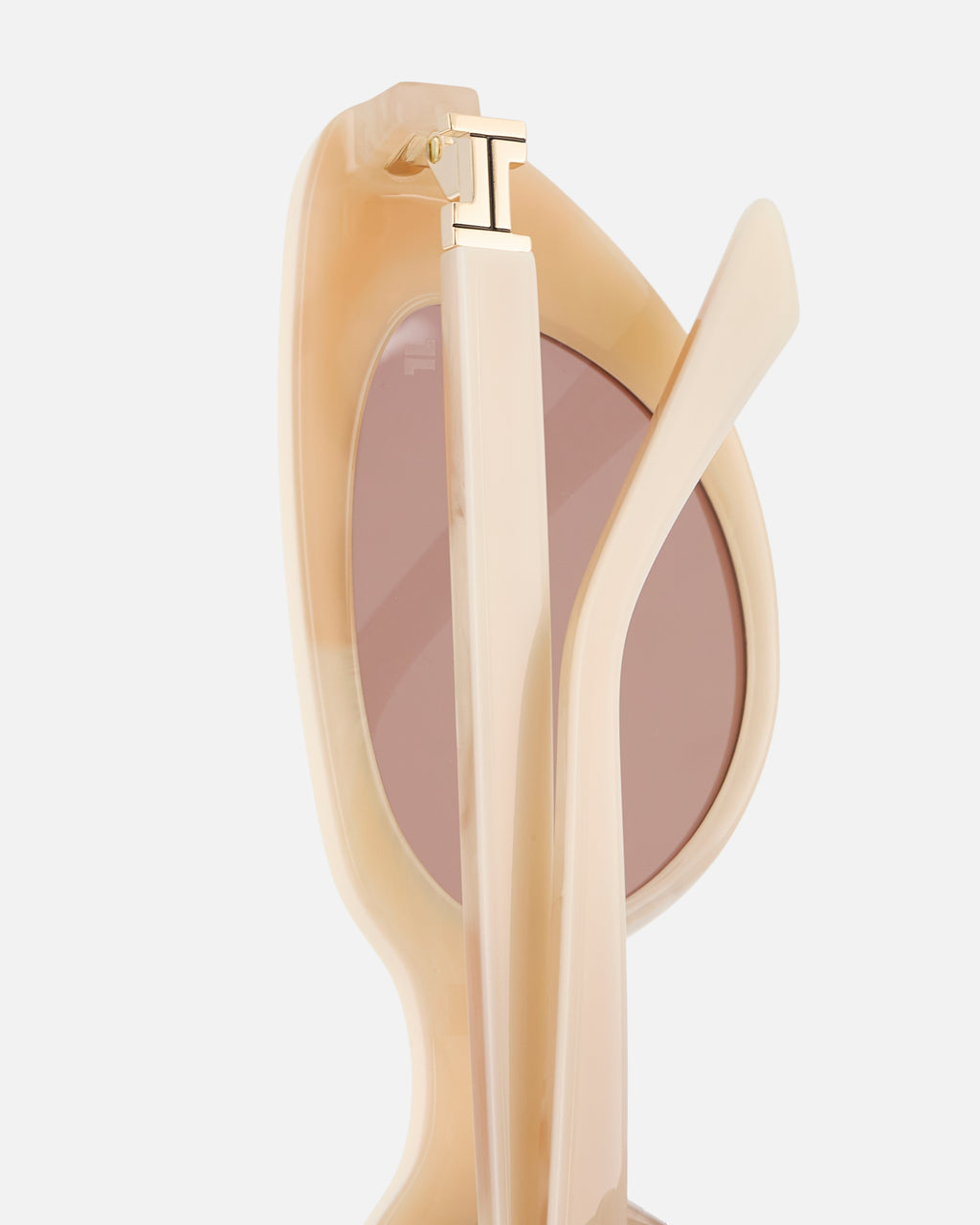 The Miza Butterfly Women's Sunglasses in Cream