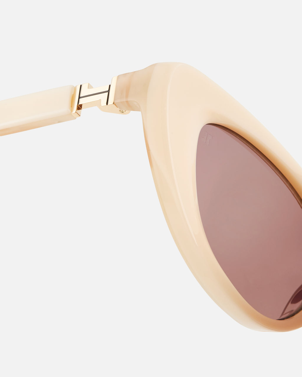 The Miza Butterfly Women's Sunglasses in Cream