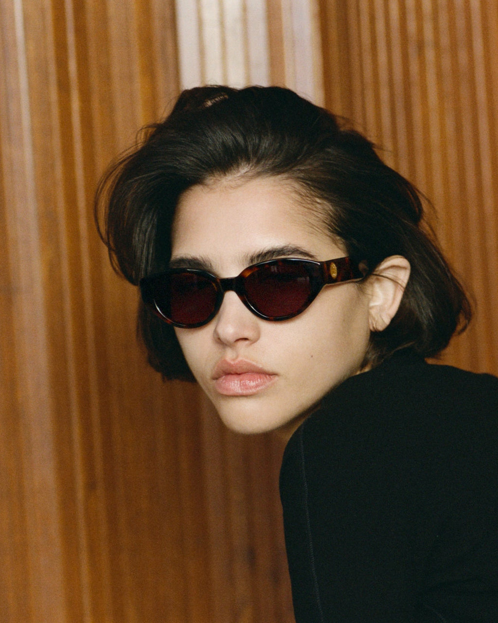 The Meli Icons Schmetterling Damen-Sonnenbrillen in Tortoise