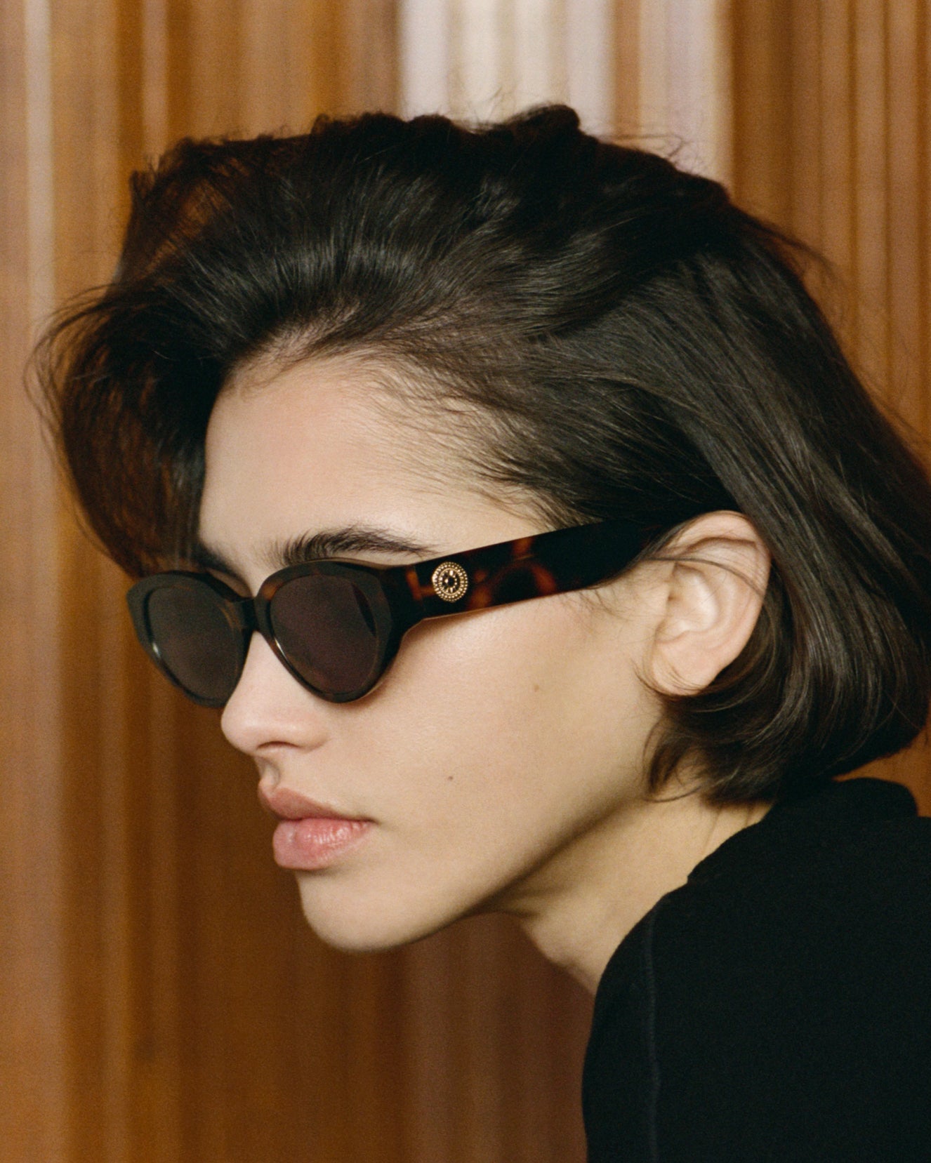 The Meli Icons Medium Women's Sunglasses in Tortoise | Jimmy