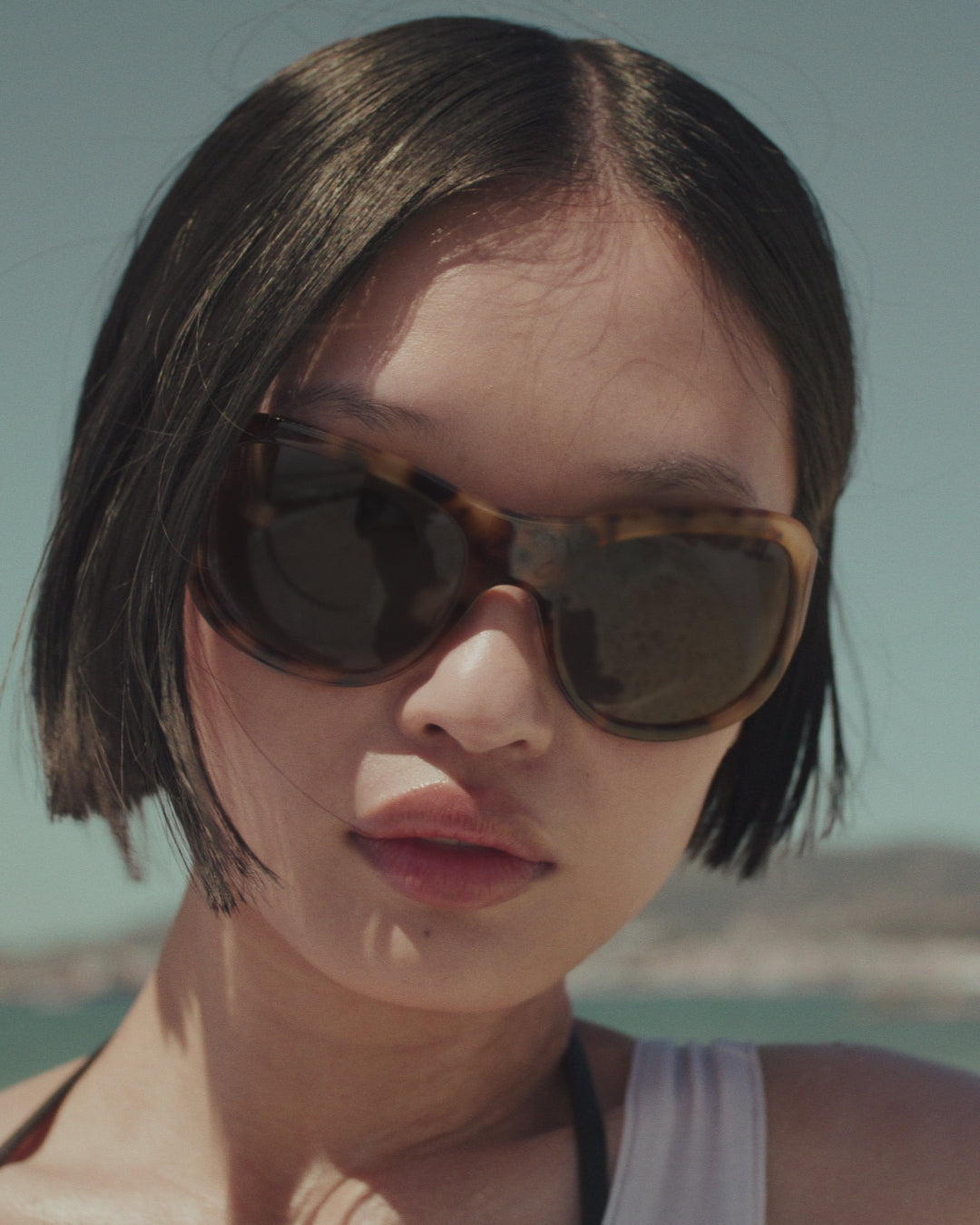 The Aela Medium Women's Sunglasses in Dark Tortoise | Jimmy Fairly US