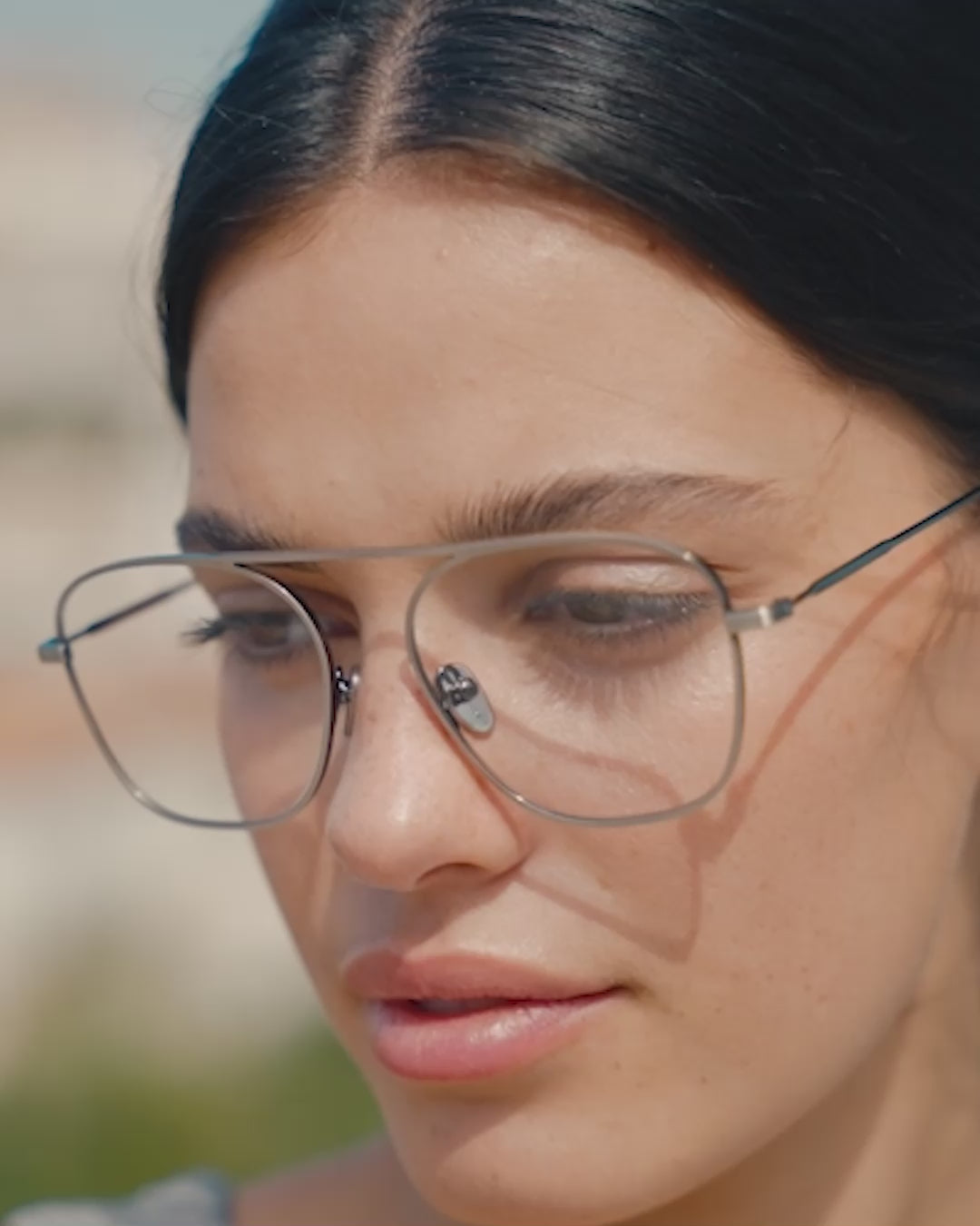 The Rocky Medium Women's Eyeglasses in Gunmetal | Jimmy Fairly US