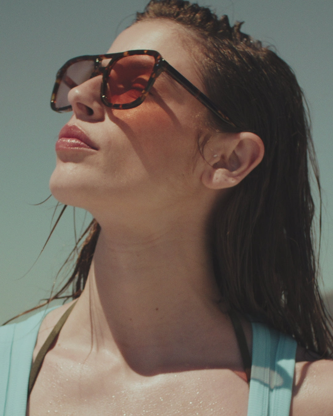 The Gabrie Medium Women's Sunglasses in Light Tortoise | Jimmy