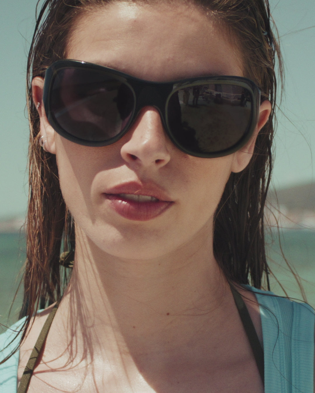 The Aela Medium Women's Sunglasses in Black | Jimmy Fairly US