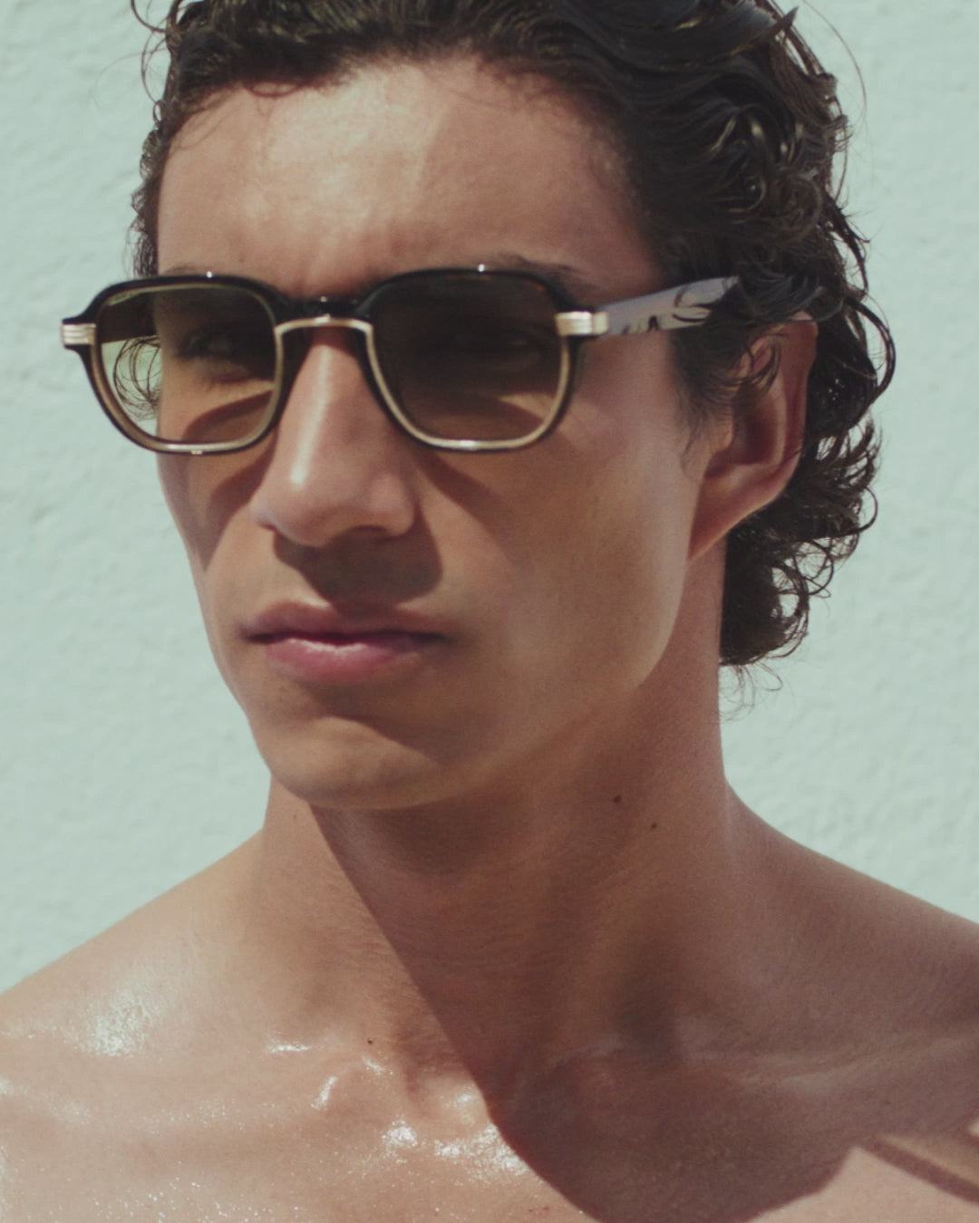 The Wax Medium Men's Sunglasses in Dark Tortoise | Jimmy Fairly US