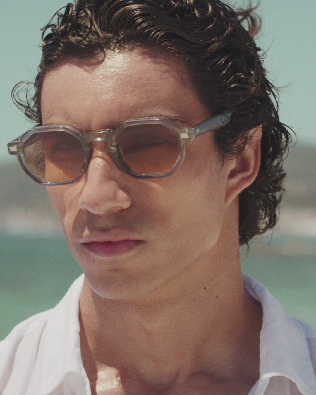 The Eloi JF Colors Medium Men's Sunglasses in Green | Jimmy Fairly